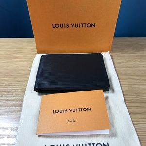 LOUIS VUITTON Epi Slender Wallet